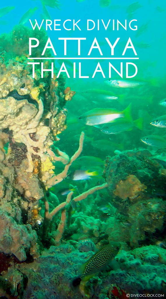Wreck Diving around Pattaya, Thailand