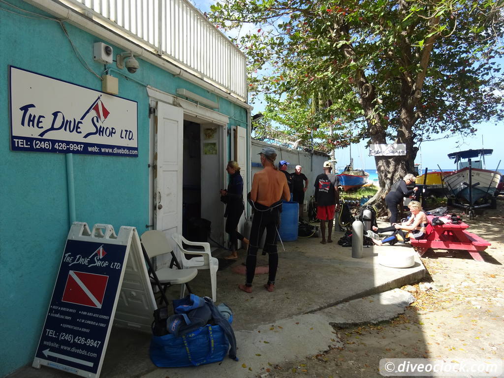 Diving the G Spot on Barbados  Barbados Diveoclock 1