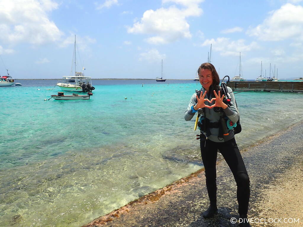 dive o'clock beer Marlies bonaire