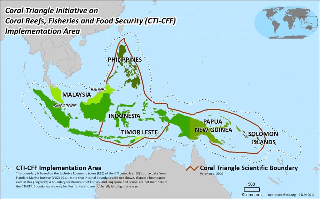 SCUBA QUIZ: Do You Know The Countries of The Coral Triangle? Coraltriangle